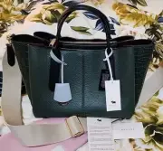 BNWT RADLEY Hillgate Place Faux Croc Med Multiway Bag In Green SOLD OUT In SHOPS