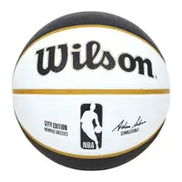 在飛比找松果購物優惠-WILSON NBA城市系列-灰熊-橡膠籃球 7號籃球-訓練
