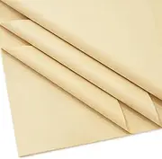 Whaline 20 x 30 Inch Soft Ivory Tissue Paper Cream Gift Wrapping Paper Art Paper for DIY Crafts Wedding Birthday Party Gift Packing Supplies, 50 Sheets