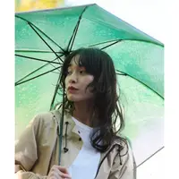 在飛比找momo購物網優惠-【KIU】日本Wpc. 冰淇淋蘇打長柄傘(PT-TA02 青