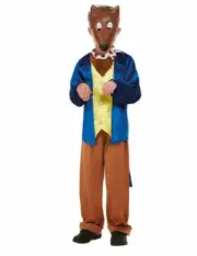 Fantastic Mr Fox Boy Costume Roald Dahl BookWeek Mask Coat Pant Tail Neckerchief