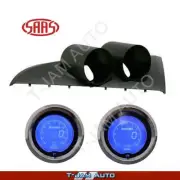 Gauge Pod for Ford Falcon BA BF + Oil Pres + Tacho LCD Gauges