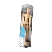 Magnetic Manikin Mannequin By Monte Matte 20cm Wood Art Form