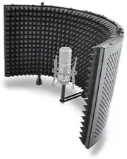 Music Studio Recording Booth Soundproof Filter Audio Vocal Acoustic Panel Mic
