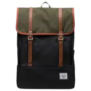 Unisex Herschel Survey Travel Bag 20L Black/ Ivy Green/ Chutney Backpack