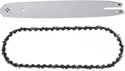 14-inch Chainsaw Guide Bar with Saw Chain 3/8 LP 50 Section Saw Chain for STIHL MS170 MS180 MS250