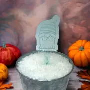 Bearded Gnome (Style 2) Plant Stake (Green Glass)