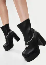[dELiA*s by Dolls Kill] Superstar Saga Platform Boots
