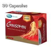 1X Ginsomin Energy Extract Ginseng Vitamins for Men 30 Capsules -Free Shipping