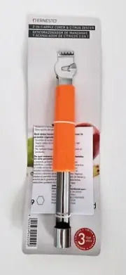Ernesto 2-in-1 Apple Corer & Citrus Zester