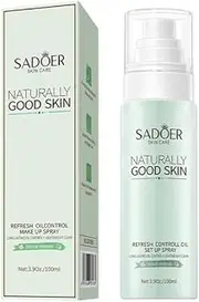 Refreshing Oil Control Makeup Setting Spray Fresh and cool makeup setting effect.Provides you with a natural, hydrated look Easy to set makeup, long-lasting