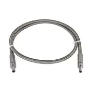 FITOK PTFE-Lined Stainless Steel Braided Hose 3/8" Tube Adapter 316 SS 72" Long