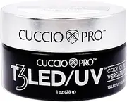 T3 Cool Cure Versatility Gel - Gold Dust by Cuccio Pro for Women - 1 oz Nail Gel
