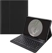 Jarttarn Keyboard Case Compatible with Xiaomi Redmi Pad Pro 12.1 inch 2024 Released Tablet Cover Detachable Wireless Keyboard Case for Redmi Pad Pro 12.1'' (Black)