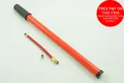 15" RED CYCLE PUMP GREAT ADDITION FOR OLD SCHOOL 50’s,60’s,70’s,80’s RACING BIKE
