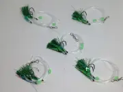5 x 4/0 Green Snapper Rigs Paternoster Tackle Free Postage