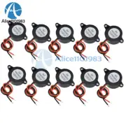 10PCS DC 3V-24V SFM-20B Active Piezoelectric Buzzer Continous Beep Tone Buzzer