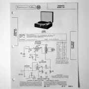 Steelman Model 107 Record Player Service Sheet SAMS Photofact ™ 1952