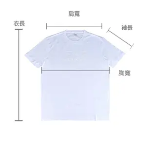 【EMPORIO ARMANI】Emporio armani經典橡膠白字LOGO純棉短袖T恤(男款/白)