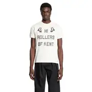 [S.S.DALEY] Hi-Rollers jersey T-Shirt Off-white