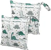 Yardwe Wet Bag Zipper Closure for Diaper Bag Reusable Organizers Large Capacity for Diapers and Items