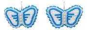 Navajo Native American Butterfly Seed Bead Earrings by JT Willie SKU231351