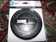 ONN Portable CD Player w/FM Radio - NEW