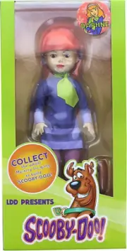 Toyz Scooby-Doo and Mystery Inc 10 Inch Living Dead Doll | Daphne, Blue