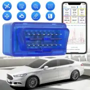 Car Mini Scanner Compatible with IOS and Android System Auto Bluetooth qrFLx