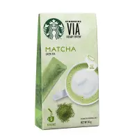 在飛比找蝦皮購物優惠-星巴克抹茶VIA福吉茶VIA