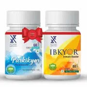 COMBO PACK OF ParkIkyor + IBKYOR Immunity Booster (60 Tablets) LONG EXPIRY