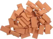 Toyvian 50pcs Miniature Bricks for DIY Table Architecture Realistic Micro Landscape Props Versatile Crafting Accessories