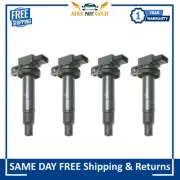 New Ignition Coil Set of 4 For 2000-2019 Scion xA xB Toyota Prius Echo L4 1.5L (for: Toyota)
