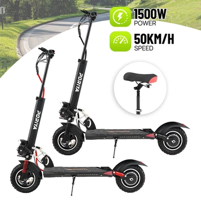 PORIYA Electric Scooter 2000W 50KM/H Foldable Portable Off Road Adult E-Bike