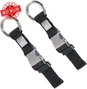 2PCS Heavy Duty Add a Bag Luggage Strap Jacket Gripper,Carry-On Baggage Suitcase