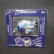 Boeing Mini LED Jet Plane Promo Flashing Lights + Engine Sound NOS New