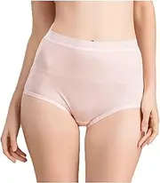 [XWSM] 100% Silk Women's Underwear Shorts Boxer Briefs Boyshorts Soft Panties Summer Underpants For Sports Yoga Sleep Everyday (Color : Light Pink, Size : L/Large), Light Pink