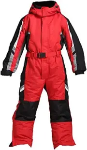 ULTIMATE Windproof Reflective One-Piece Snowsuit for Men and Women - Adult Size
