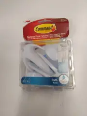 3M - 7100085985 - Command Medium Bath Hooks Value Pack BATH18-6ES Value Pack