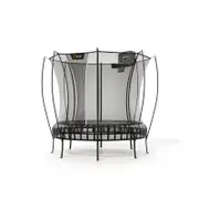 VULY Thunder 2 Medium 10ft Springless Trampoline with Enclosure - Round Kids Trampolines Bundle With Basketball Hoop