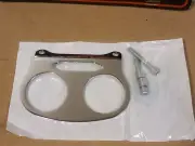 Harley Davidson 1.5" Dual Gauge Bracket Kit 00 & Later FXSTB FLSTF 67270-04