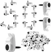 wiroouia Outdoor String Light Clips,Wall Wire Holder Cable Management | Heavy-Duty Waterproof Hanger Holder for Home Display Holiday Decoration Photo Art Craft Party Lighting