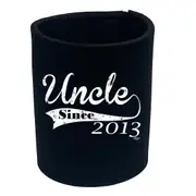 Uncle Since 2013 - Funny Novelty Stubby Holder