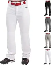 [Rawlings] Launch Series Game/Practice Baseball Pant, Adult, Solid Color, Full Length