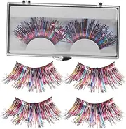 [Beavorty] 2sets Halloween Makeup Lashes False Lashes Set for Women Performance 3pairs*2