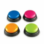 4pcs Recording Sound Button Dog Voice Trainer Interactive Pet Answer Tool