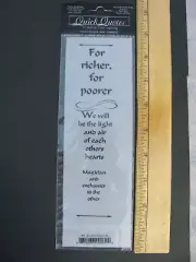 Quick Quotes Journaling Quotes RICHER/POORER 1 Sheet NIP