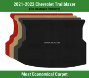 Lloyd Velourtex Cargo Mat for '21-22 Chevy Trailblazer w/Trailblazer on Black (for: Chevrolet)