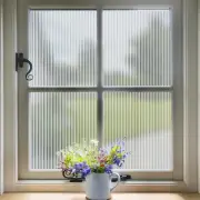 Window Privacy Film, Reeded Glass Film 3D Glass Decals Film, Decorative Film ...