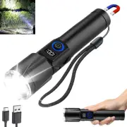 Flashlights High Lumens Rechargeable, 1,000,000 Lumens Super Bright LED Magne...